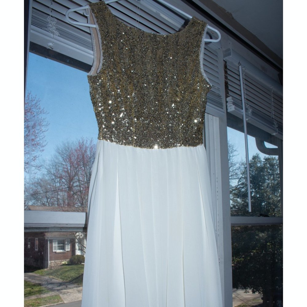 Gold Homecoming Dress